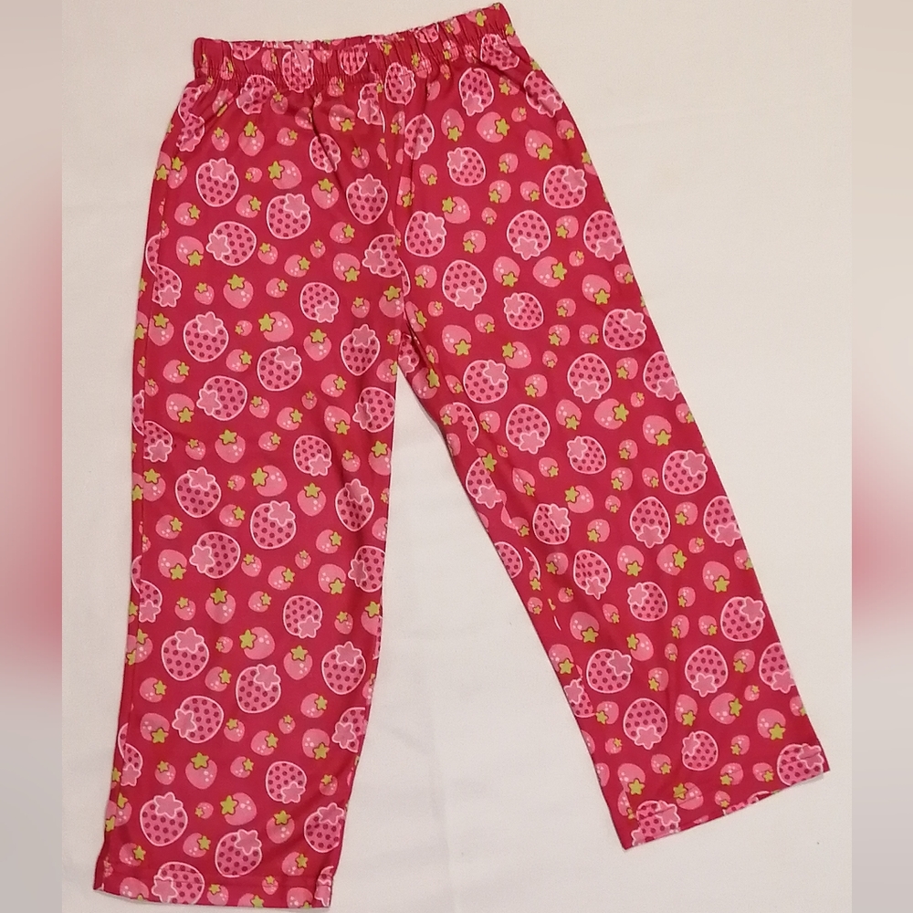 Strawberry Shortcake Girl's 2pc Pink Pajamas Pajama Set NWT Size 3T - Picture 8 of 11